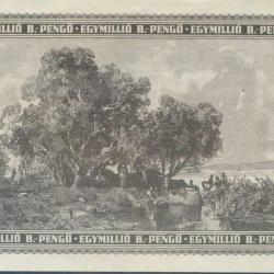 1946.- 1 millió B.- pengő - Egymillió - UNC