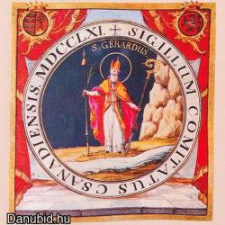 1761. - Csongrád - Csanád megye arany jelvény