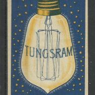 1910-1930 1 db számolócédula: Tungsram drótlámpa