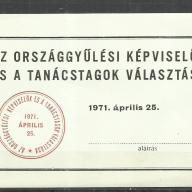 1971.- Az Országgyűlési képviselők .........