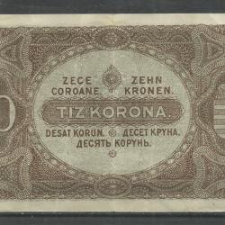 1920.- 10 korona - használt