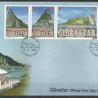 2002.- Gibraltár - FDC - MNH/** - A Ginraltár sziklája