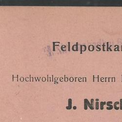1917.-Tábori posta - Bécs - 6.gyalogezered