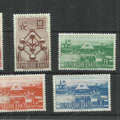 1958.- Haiti  - MNH/** - Brüsszeli világkiállítás