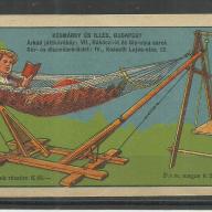1920.-  1 db számolócédula - Árkád - Késmárky - Függőágy