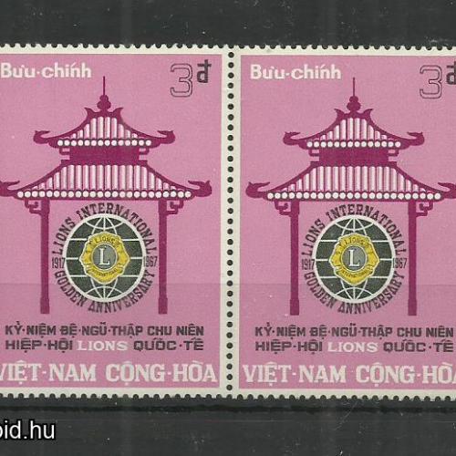 1967.- Dél-Vietnam - MNH/** - 50.-évforduló Lions klub