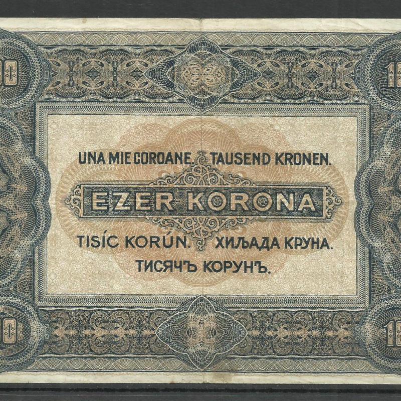 1920. - 1000 - Korona - használt