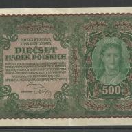 1919.- Lengyelország - 500 Marek Polskich
