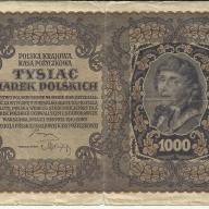 1919.- Lengyelország - 1000 Marek Polskich