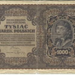 1919.- Lengyelország - 1000 Marek Polskich