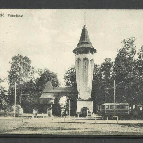 1911.- Palicsfürdő - futott képeslap - Horthy kor