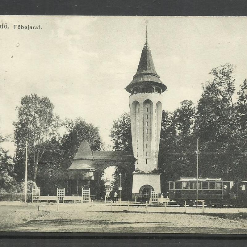 1911.- Palicsfürdő - futott képeslap - Horthy kor