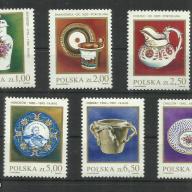 1981 .- Lengyelország - MNH/** - Porcelán és fajansz tárgyak