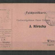 1917.-Tábori posta - Bécs - 6.gyalogezered