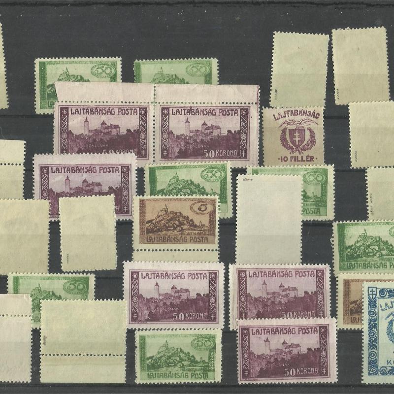 1921.- Lajtabánság _ MNH/** - 31-db. -  Nyugatmagyarország
