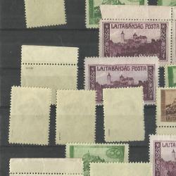 1921.- Lajtabánság _ MNH/** - 31-db. -  Nyugatmagyarország