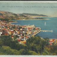 1941.- Monaco - képeslap - látkép