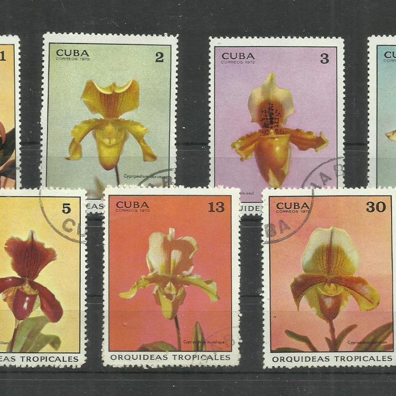1972.- Kuba -Cuba -MNH/**- Orchidea  sor
