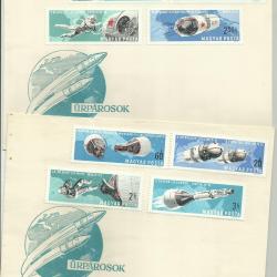1966.- F.D.C. - nem futott - Űrpárosok