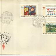 1968.- F.D.C. - nem futott -Gyermekbélyegrajz pályázat