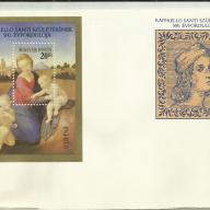 1983.- boríték -grafika - F.D.C. +blokk - Rafaello