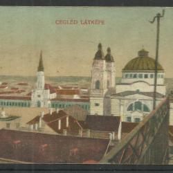 1922.- Cegléd - Látkép  - képeslap