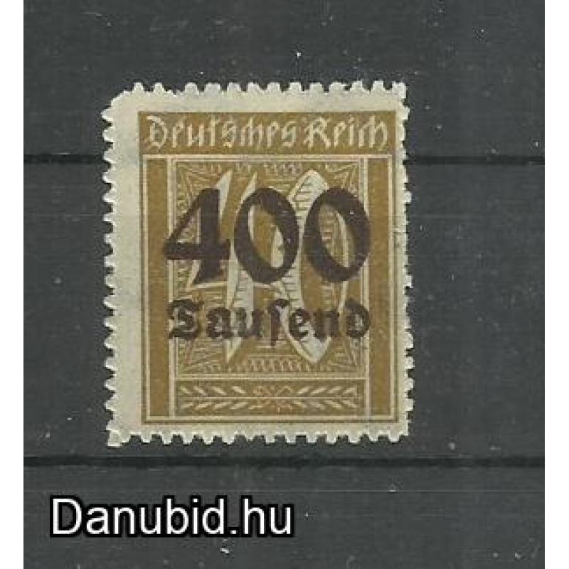 1923 .- Deutsches Reich - 400 000 márka/40 - felülnyomott