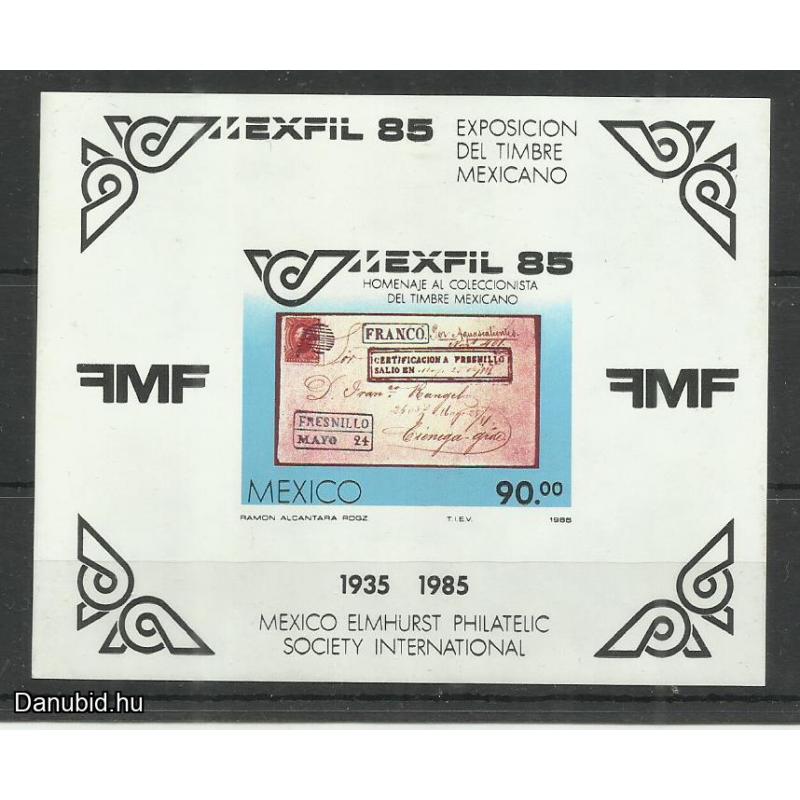 1960.- Mexico - blokk - MNH/** - MEXFIL'85