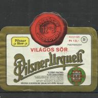 Címke-sör címke-Pilsner Urquell