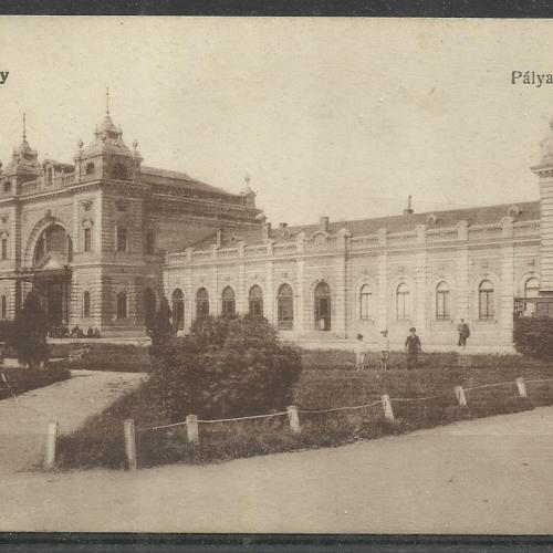1918.- Szombathely - pályaudvar - képeslap