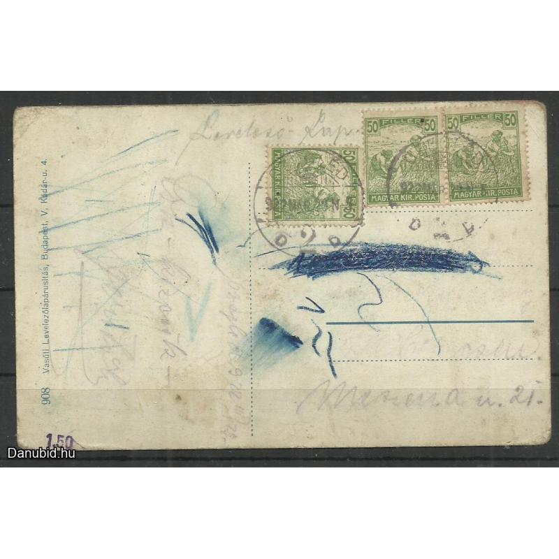 1922.- Cegléd - Látkép  - képeslap