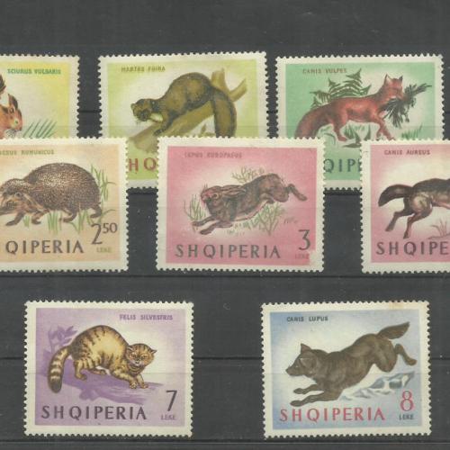 Albánia - állat sor- MNH/**