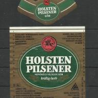 Címke-sör címke-Holsten pilsener