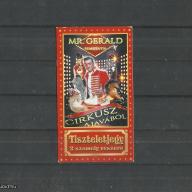 Cirkusz tiszteletjegy 2 fő részére-Mr.Gerald cirkusz