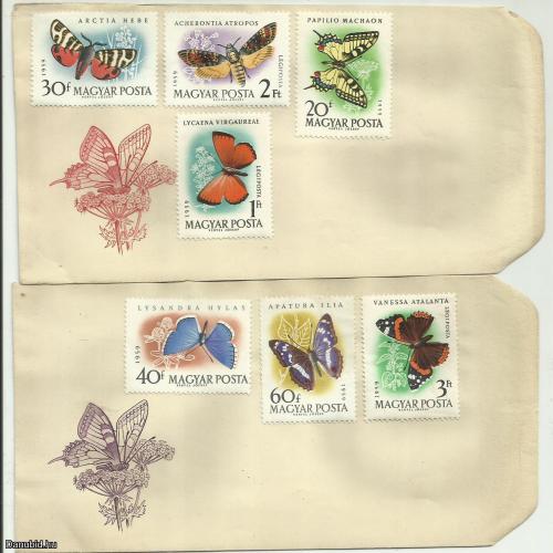 1959.- F.D.C.- Lepke sor