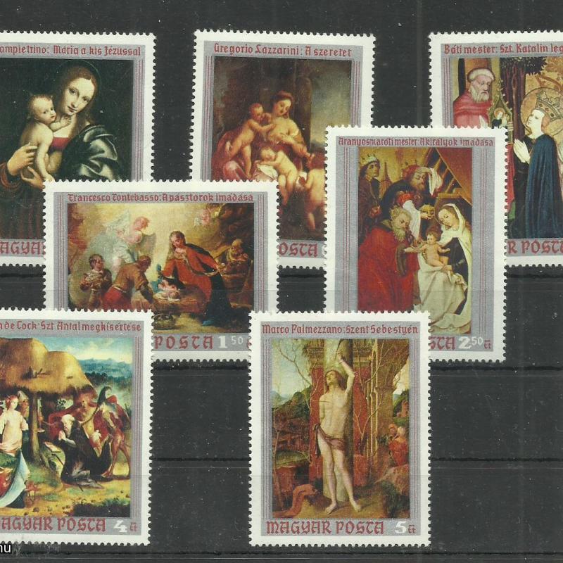 1970.- Festmények sor - MNH/**