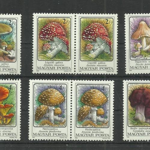 1986.- Gomba  sor - MNH/** -dupla