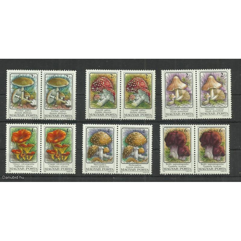 1986.- Gomba  sor - MNH/** -dupla