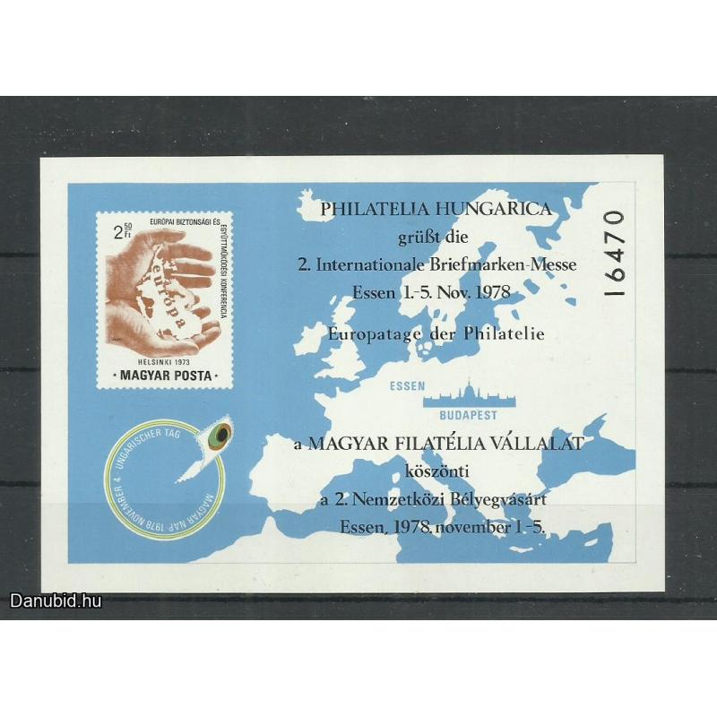 1978 - Essen  blokk - MNH/** - Emlékív