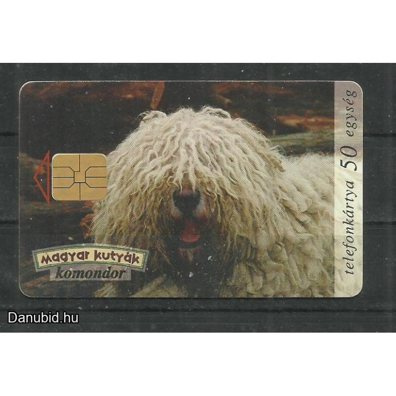 1996.- Magyar kutyafajták - Magyar Telefonkártya - Komondor