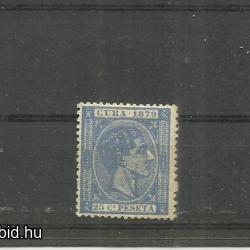 1879.- Kuba - 25c/peso - MNH/** - XII.Alfonz király