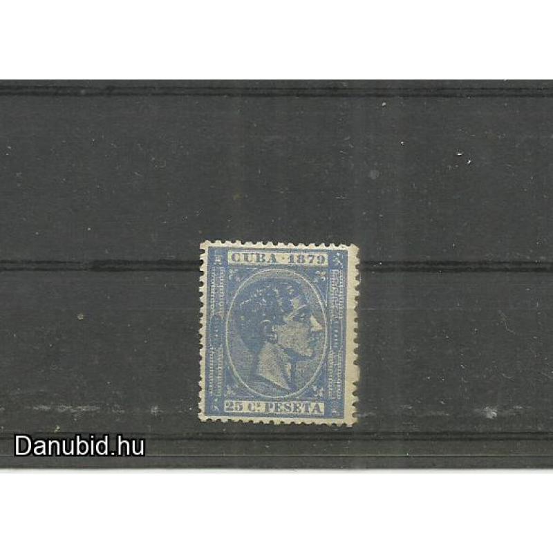1879.- Kuba - 25c/peso - MNH/** - XII.Alfonz király