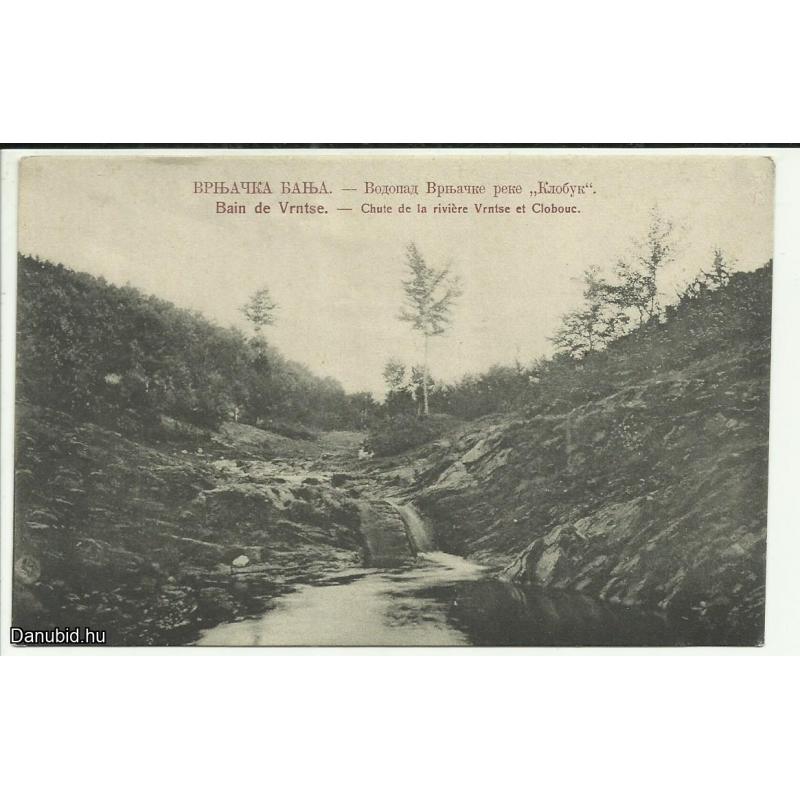 1912.- Szerbia - képeslap-Futott -K.u-K.- Bain de Vrntse - Krusevac