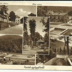 1939.- Parád -gyógyfürdő - látkép - képeslap