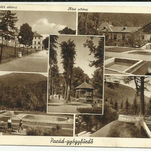 1939.- Parád -gyógyfürdő - látkép - képeslap
