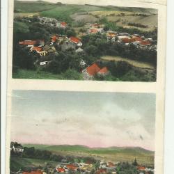 1938.-Dorogháza- látkép - képeslap