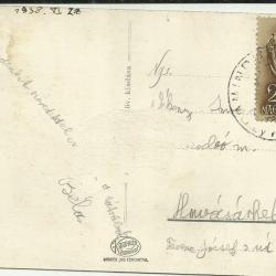 1938.-Dorogháza- látkép - képeslap