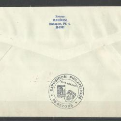 1983.- Malév - nyitójárat - Budapet - Párizs - levél