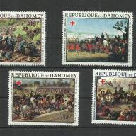 1968.- Dahomey - MNH/**-  Vöröskereszt - festmény
