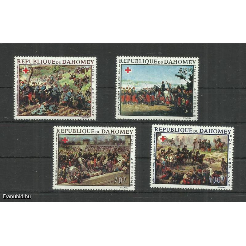 1968.- Dahomey - MNH/**-  Vöröskereszt - festmény